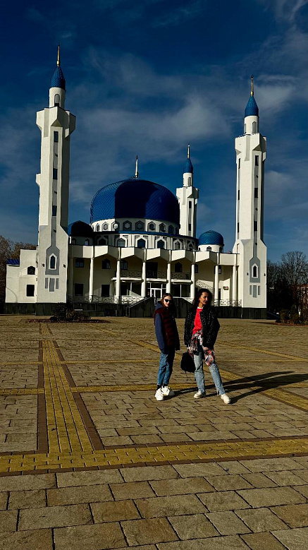 Площадь дружбы в Майкопе