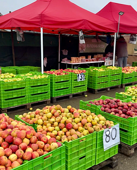 Яблоки у дороги