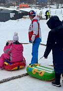 Саночный склон у Большой Азишской пещеры