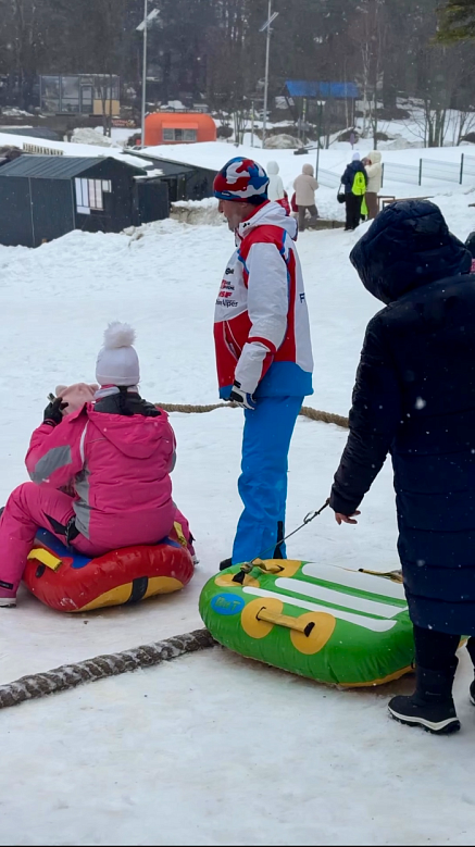 Саночный склон у Большой Азишской пещеры